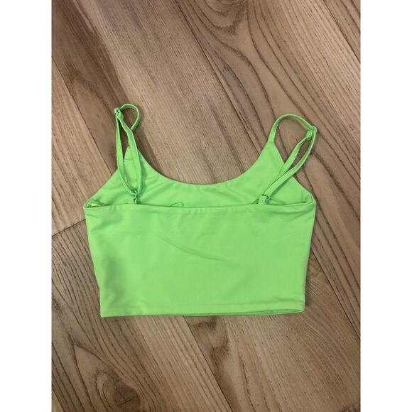 Superdown Adriana Bra Top Lime Green Womens SIze XXS - Picture 3 of 5